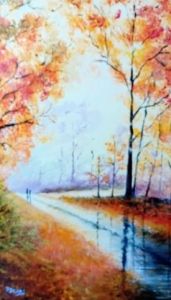 Voir le détail de cette oeuvre: Lumières de pluie
